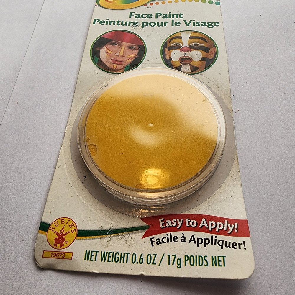 Rubies Crayola Water Activated Yellow Face Paint .6 oz